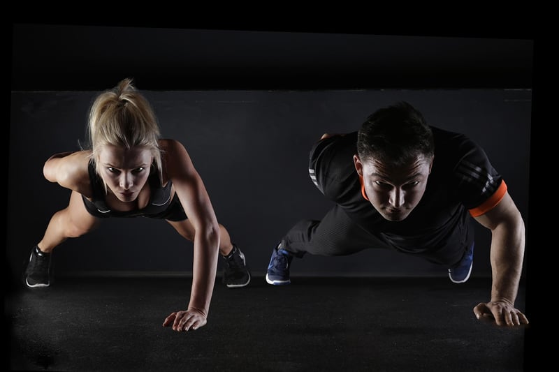 Man Fitness Workout